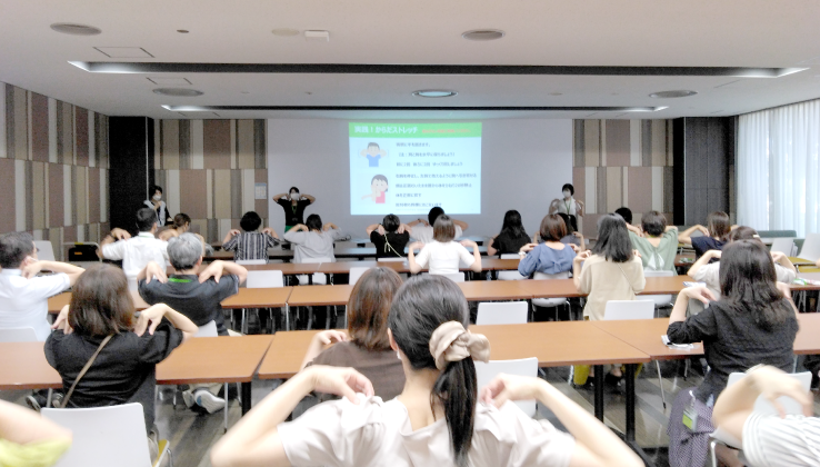 柏事務センター 健康セミナーの様子